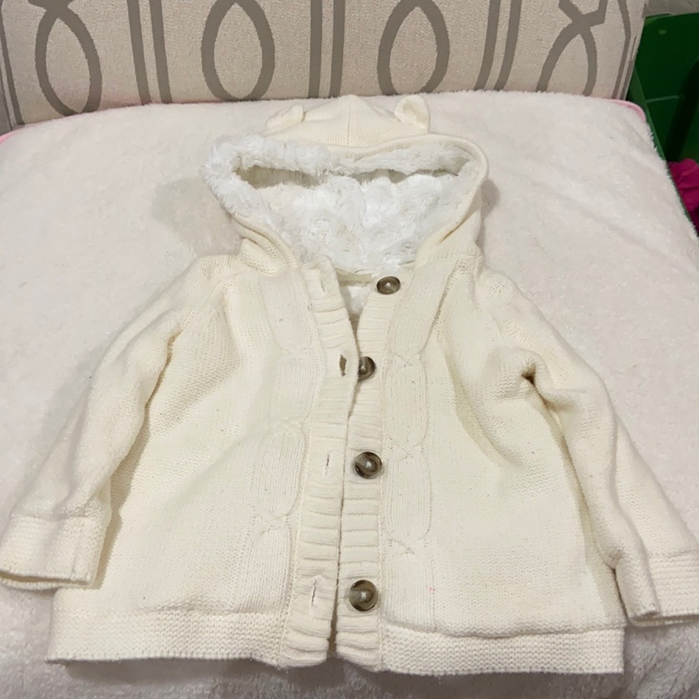 Infant white jacket